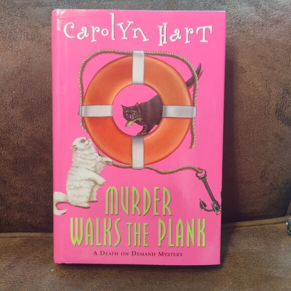 Other - 2/$7, 3/$9  Murder Walks the Plank- hardcover book